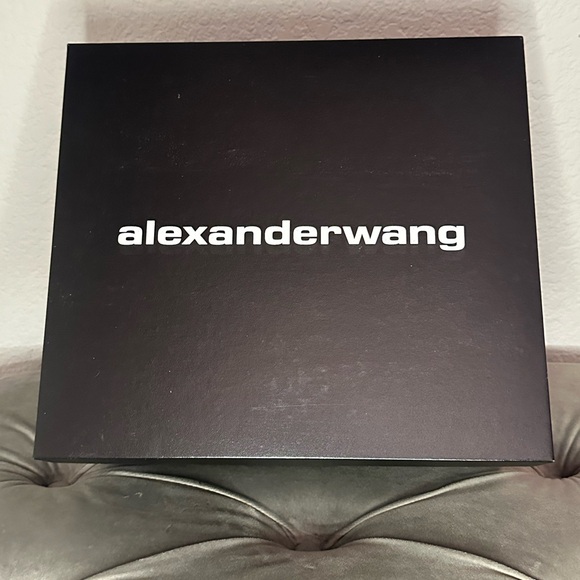 ALEXANDER WANG, Dahlia Crystal Embellished Wedge Heel Sandals, size 40 - Picture 5 of 9